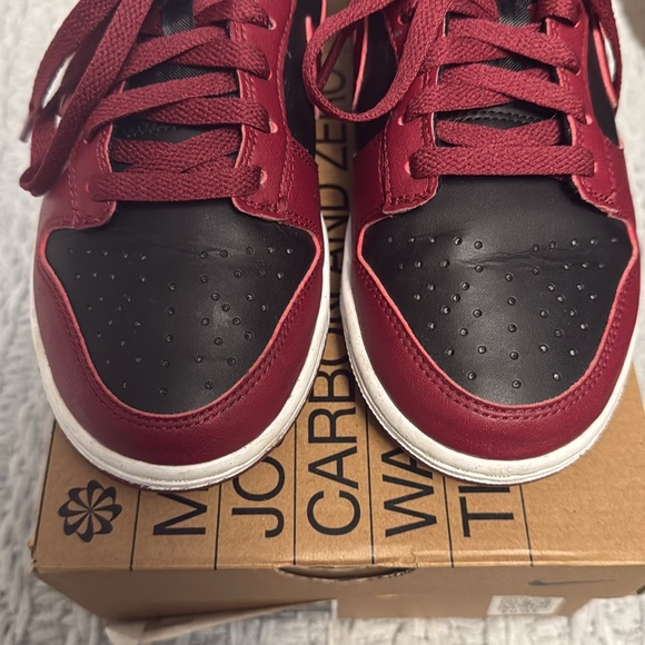 Women’s Nike Dunk Low Next Nature Team Red Black - Picture 8 of 9